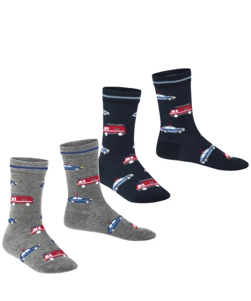 Cars 2-Pack Kinder Socken