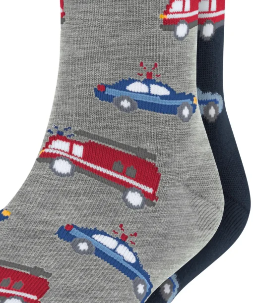 Cars 2-Pack Kinder Socken