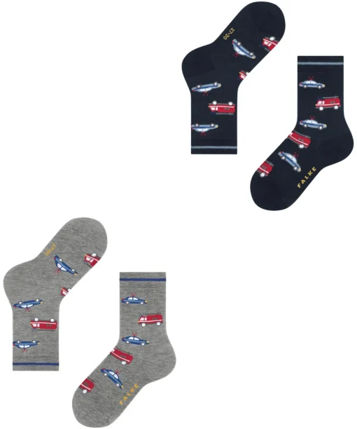 Cars 2-Pack Kinder Socken