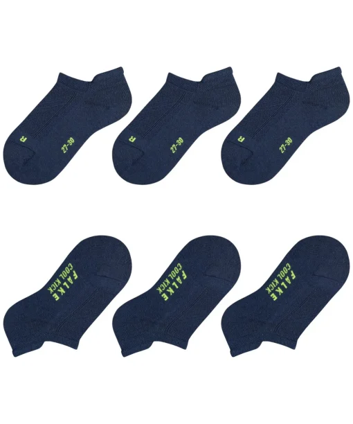 Cool Kick 3-Pack Kinder Sneakersocken