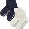 Cotton Catspads 2-Pack Babys Haussocken