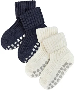 Cotton Catspads 2-Pack Babys Haussocken