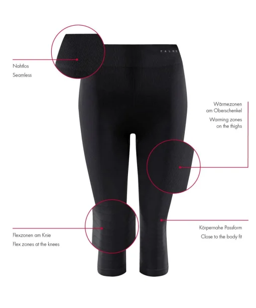 Damen 3/4 Tights Maximum Warm