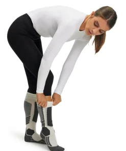 Damen 3/4 Tights Warm