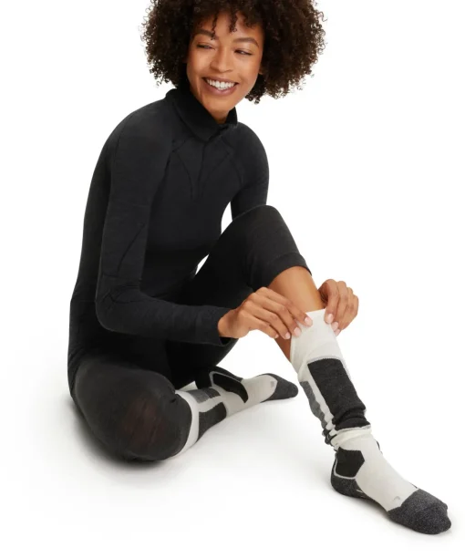 Damen 3/4 Tights Wool-Tech