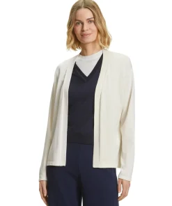 Damen Cardigan Collegekragen