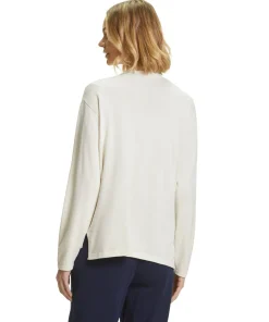 Damen Cardigan Collegekragen