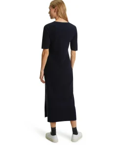 Damen Kleid Rundhals