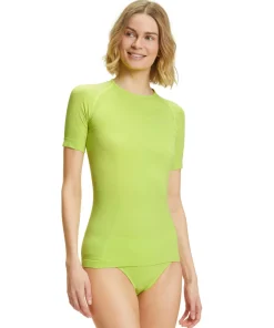 Damen Kurzarmshirt Warm