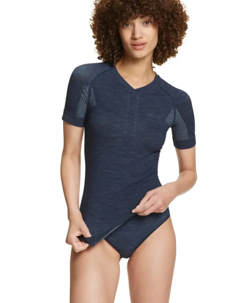 Damen Kurzarmshirt Wool-Tech Light