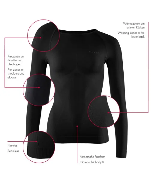 Damen Langarmshirt Warm