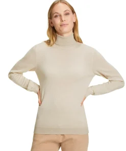 Damen Pullover Rollkragen