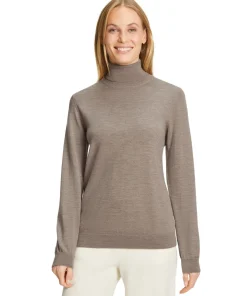 Damen Pullover Rollkragen