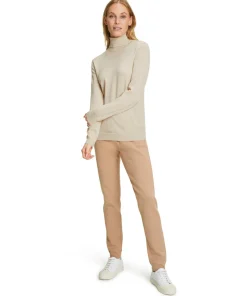 Damen Pullover Rollkragen