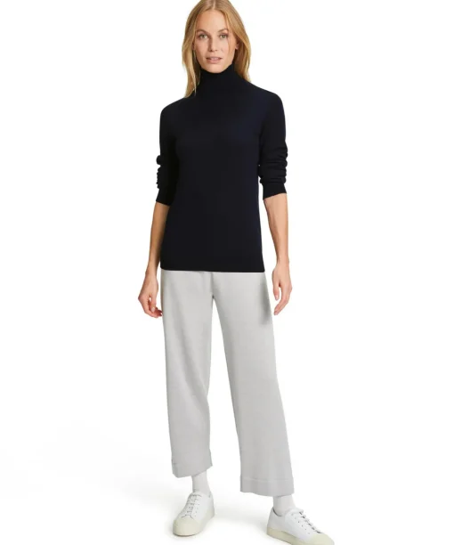 Damen Pullover Rollkragen