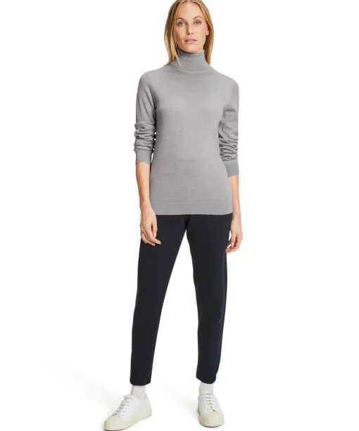 Damen Pullover Rollkragen