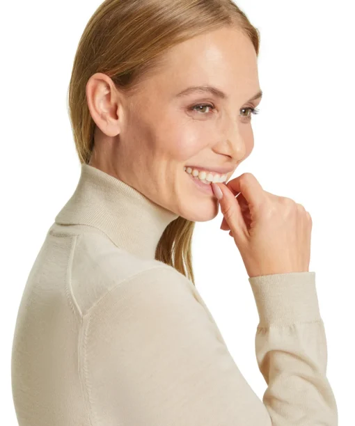 Damen Pullover Rollkragen