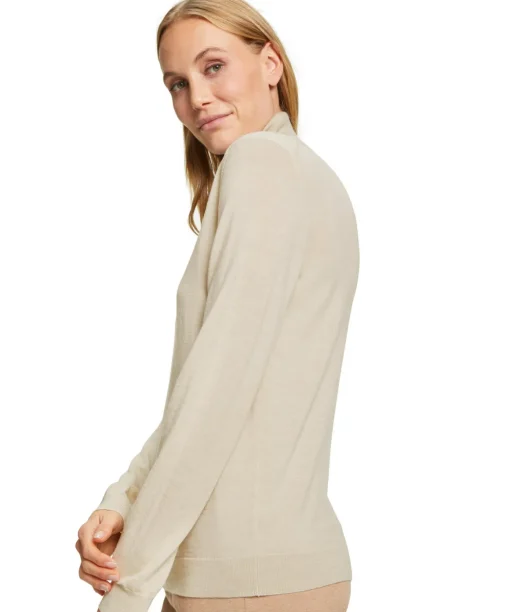 Damen Pullover Rollkragen