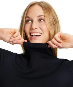Damen Pullover Rollkragen