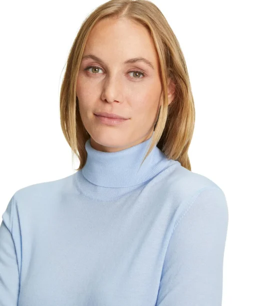 Damen Pullover Rollkragen