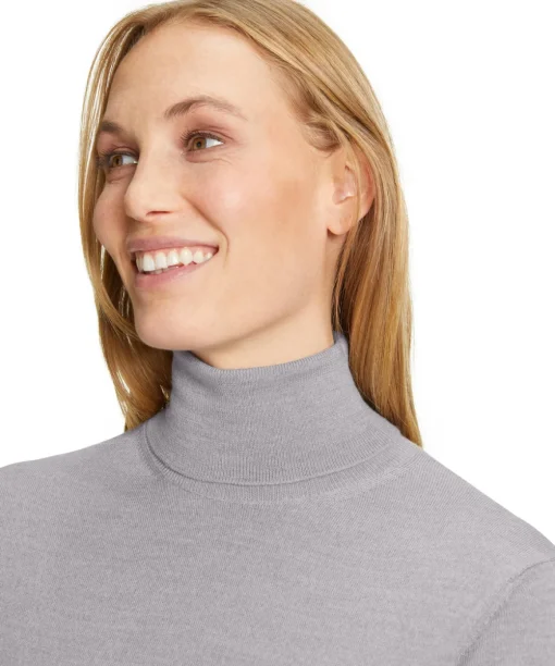 Damen Pullover Rollkragen