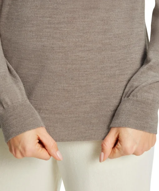 Damen Pullover Rollkragen