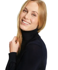 Damen Pullover Rollkragen
