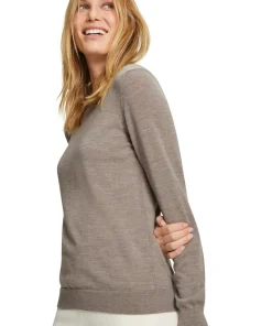Damen Pullover Rundhals