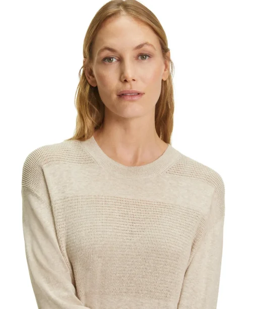 Damen Pullover Rundhals