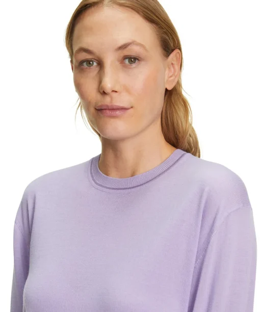 Damen Pullover Rundhals