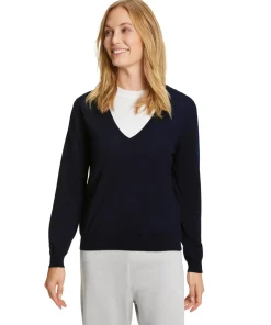 Damen Pullover V-Ausschnitt