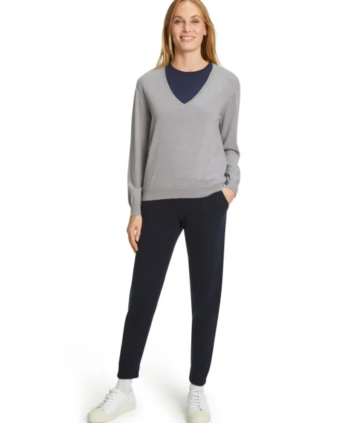 Damen Pullover V-Ausschnitt