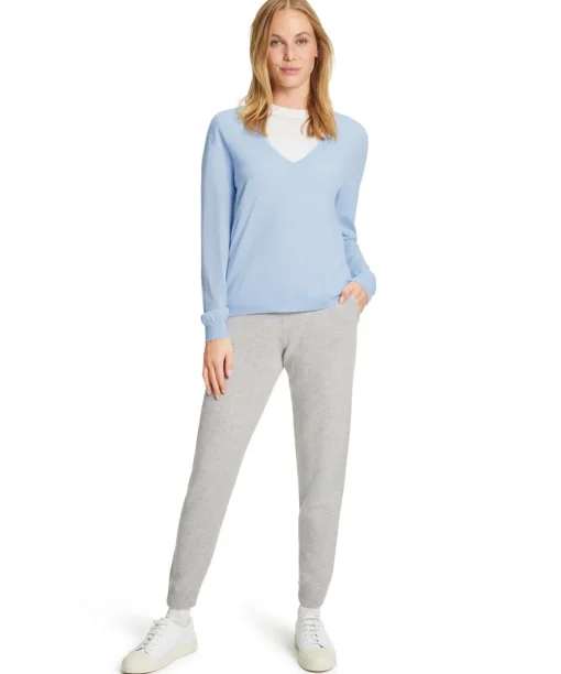 Damen Pullover V-Ausschnitt