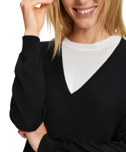 Damen Pullover V-Ausschnitt