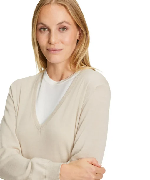 Damen Pullover V-Ausschnitt
