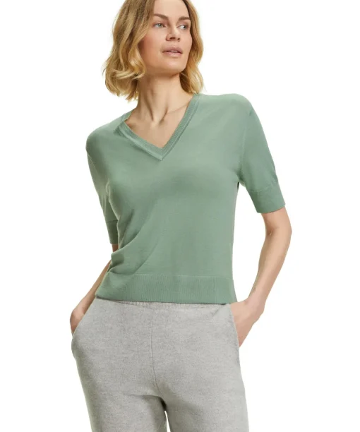 Damen Pullover V-Ausschnitt