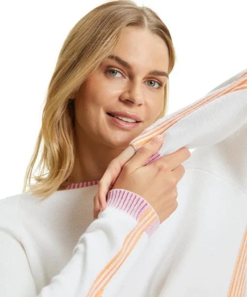 Damen Skiing Pullover Stehkragen