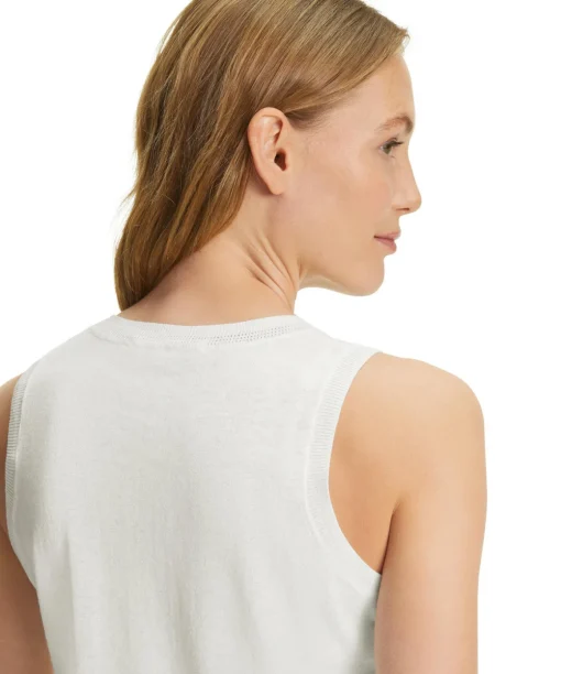 Damen Top Rundhals