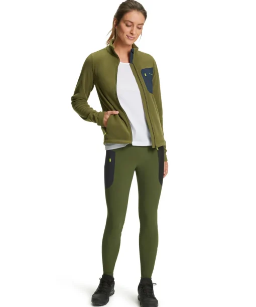 Damen Trekking Jacke Stehkragen