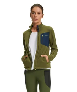 Damen Trekking Jacke Stehkragen