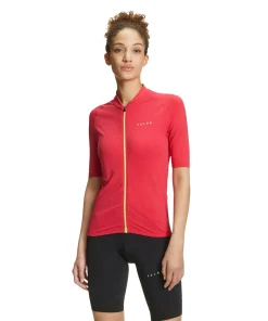 Damen T-Shirt Collegekragen