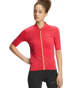 Damen T-Shirt Collegekragen