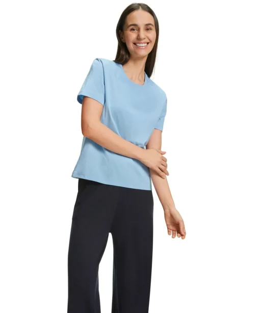 Damen T-Shirt Rundhals