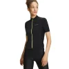 Damen T-Shirt Stehkragen