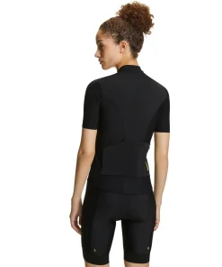 Damen T-Shirt Stehkragen
