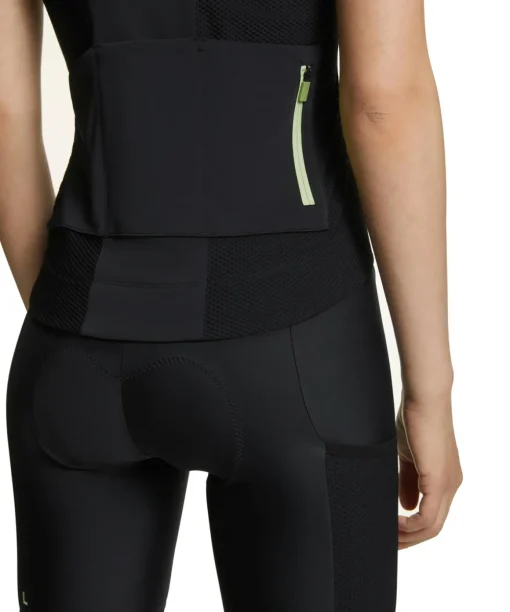 Damen T-Shirt Stehkragen