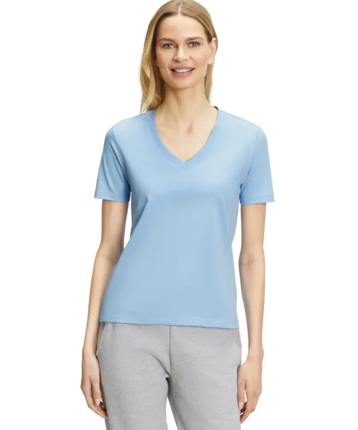 Damen T-Shirt V-Ausschnitt