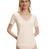Damen T-Shirt V-Ausschnitt Climate Control