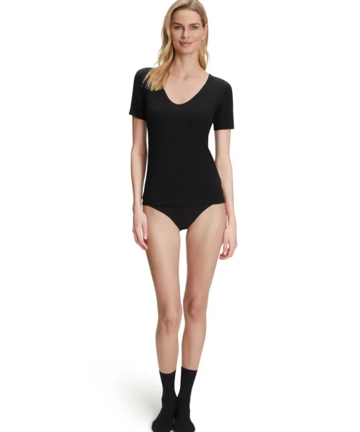 Damen T-Shirt V-Ausschnitt Climate Control