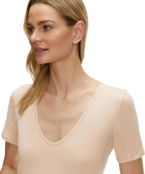 Damen T-Shirt V-Ausschnitt Climate Control